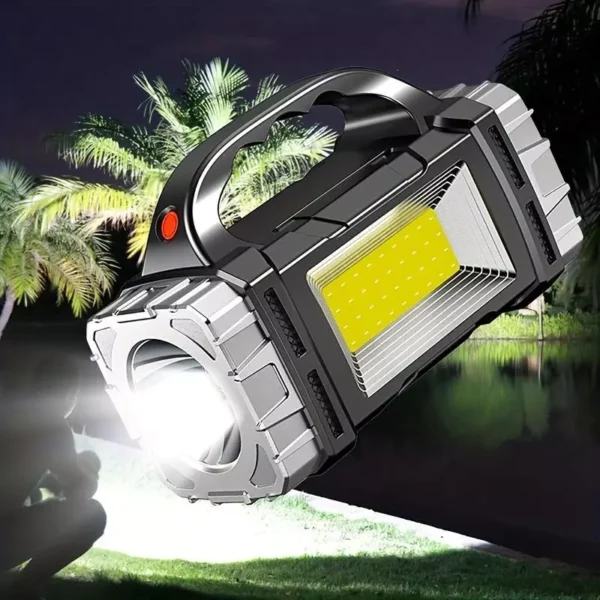 cn-11134207-7r98o-lvfphxn17hdded.webp Outdoor Solar LED Flashlight COB Side Light USB Rechargeable Waterproof