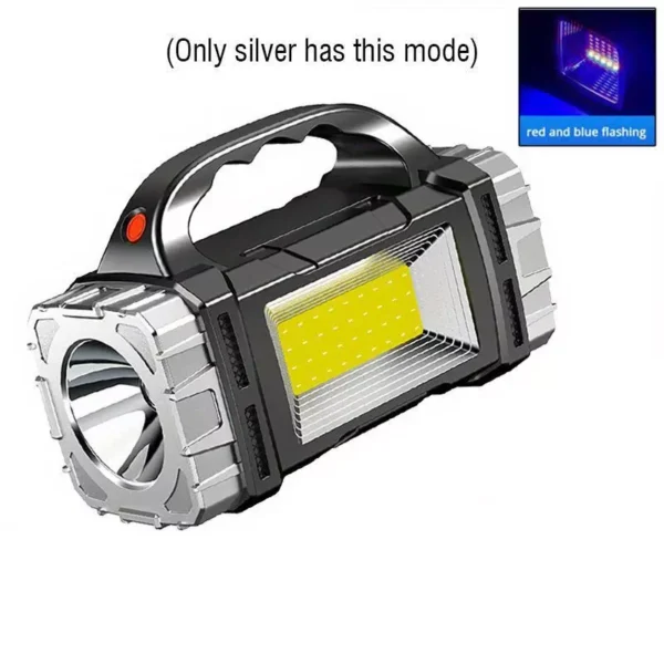 cn-11134207-7r98o-lvfphxn1bp2p1f.webp Outdoor Solar LED Flashlight COB Side Light USB Rechargeable Waterproof