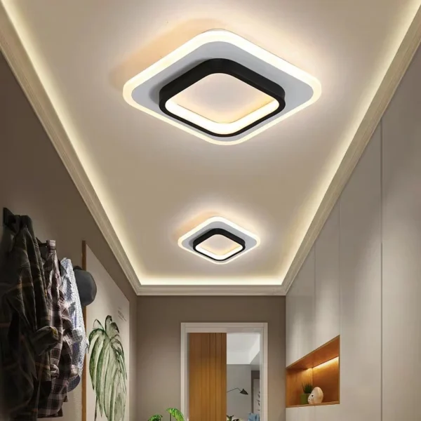 Nordic Modern LED Ceiling Light Corridor Bedroom Dining Room