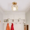 cn-11134207-7r98o-lzh16fn6743780.webp Modern Nordic Retro LED Ceiling Lamp Square Cage Balcony Bedroom