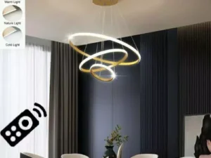 Modern Simple LED Chandelier Ceiling Light Dining Room Living Room Bar