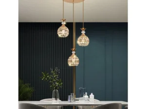 Nordic Circular Pendant Light Dining Room Living Room Staircase Bedroom