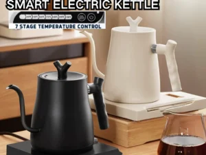 1000ML Smart Electric Gooseneck Kettle Pour Over Kettle Temperature Control