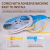 my-11134207-7rasc-mchieag54xs34e.webp DC24V COB LED Strip Light 5M 10M 360LED Flexible High Density Backlight