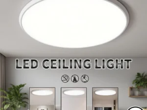 LED Ceiling Light 18W 24W 36W Round Cool White Living Room Bedroom