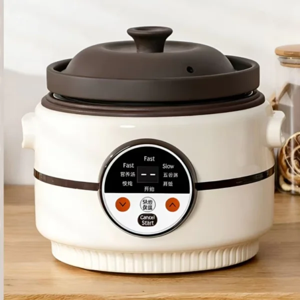 Automatic Electric Stew Cooker Large Capacity Multifunctional Health Pot