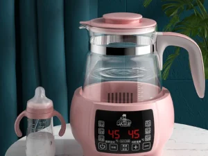 my-11134207-820li-mia8d0gu55aebb.webp Thermostatic Milk Warmer Glass Kettle Hot Water & Milk Heater