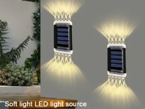 Solar Waterproof Outdoor Wall Light Courtyard Street Garden Landscape