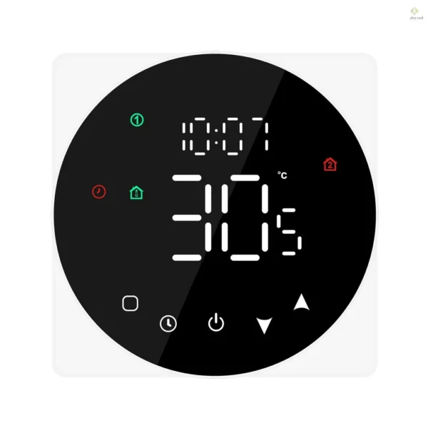 16A Smart LCD Touchscreen Thermostat Weekly Programmable Energy Saving